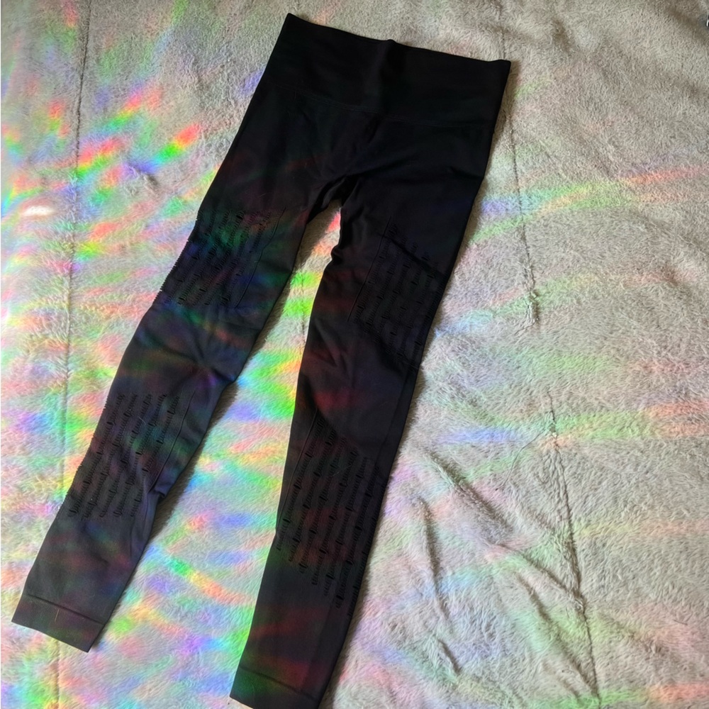 90 Degrees Black Seamless Leggings (S)